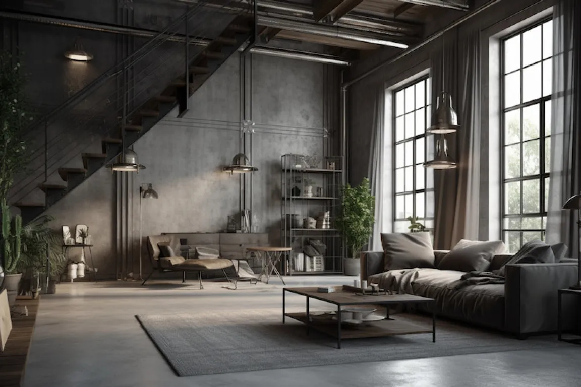 Sentuhan Industrial dalam Renovasi Rumah Urban Modern